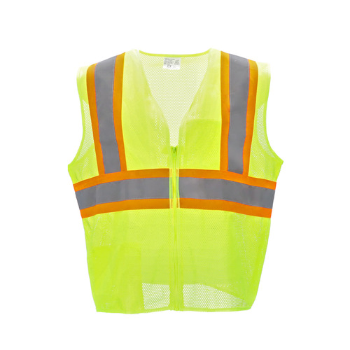  RefrigiWear Lime Safety Vest - (6 Sizes Available)