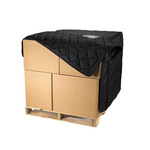 RefrigiWear 48 X 40 X 48 RW Protect Insulated Standard Pallet Cover, Black - (3 Sizes Available) ET19307