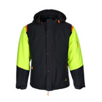 RefrigiWear FrostFlex Insulated Jacket (Comfort Rating 0F) Black/Lime - (8 Sizes Available) ET19321