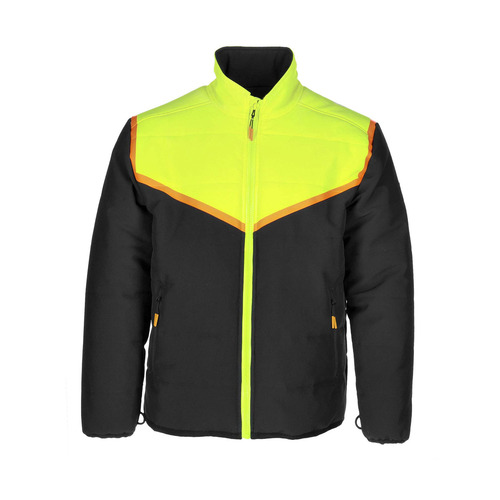  RefrigiWear FrostFlex Insulated Quilted Jacket (Comfort Rating -20F) Black/Lime - (8 Sizes Available)