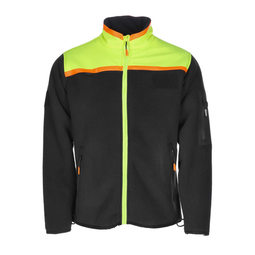  RefrigiWear FrostFlex Fleece Jacket (Comfort Rating 10F) Black/Lime - (8 Sizes Available)