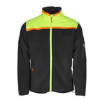 RefrigiWear FrostFlex Fleece Jacket (Comfort Rating 10F) Black/Lime - (8 Sizes Available) ET19323