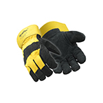 RefrigiWear Cowhide & Canvas Insulated Glove (Comfort Rating -10F) Gold/Black - (2 Colors Available) ET17864