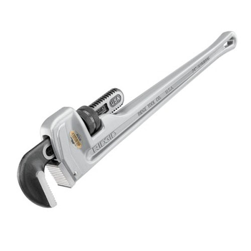 Ridgid 824 24 Aluminum Straight Pipe Wrench - 632-31105