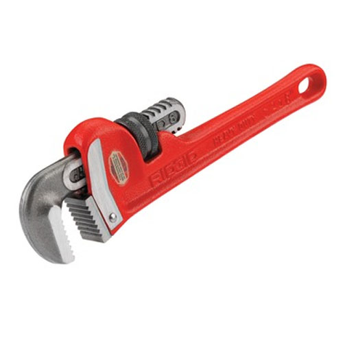 Ridgid 8 Heavy-Duty Straight Pipe Wrench - 632-31005