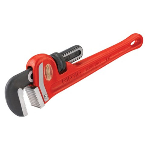 Ridgid 10 Heavy-Duty Straight Pipe Wrench - 632-31010