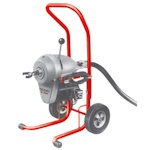 Ridgid Model K-1500A Drain Cleaner, 115V, 60HZ, 710 RPM, 2 - 8" Pipe dia, SE w/C-11 - 632-23712 ET16265
