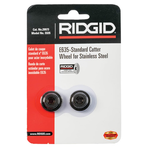 Ridgid Replacement Cutter Wheel, E-635, For Stainless Steel - 632-29973
