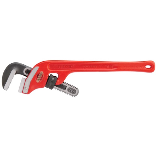 Ridgid End Pipe Wrench, 18 in L, Cast Iron - 632-31075
