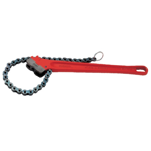 Ridgid Chain Wrench, 4 in OD Capacity, 15 3/4 in Chain - 632-31310