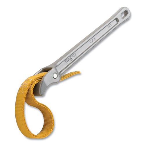 Ridgid Strap Wrench, 17 in L, I-Beam - 632-31355