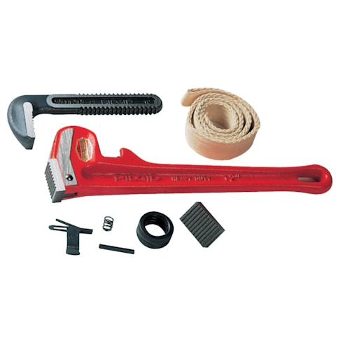Ridgid Pipe Wrench Replacement Parts, Straight Iron Handle Assembly, Size 8 - 632-31425