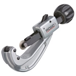 Ridgid Quick-Acting Tubing Cutter, Model 151, 1/4 in to 1-7/8 in Cutting Capacity, Includes Fold-Away Reamer/Spare Cutter Wheel - 632-31632 ET16959