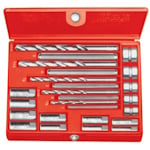 Ridgid Screw Extractor Sets, Drill Bits 1-5;Extractors 1-5;Drill Guides Nos. 921/1821 - 632-35585 ET17251