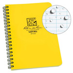 Rite in the Rain - 4 5/8 x 7 Side-Spiral Notebook - Level, Yellow - 313 ET17687