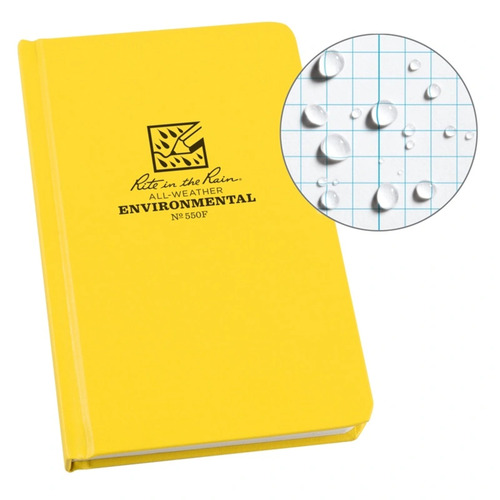  Rite in the Rain - 4 3/4 x 7 1/2 Bound Book - Fabrikoid Cover - Environmental - 550F