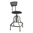 Safco Diesel High Base Stool with Back 6664 ES1159