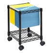 Safco Compact Mobile File Cart 5277BL (Black) ES3354