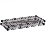 Safco 36" x 18" Industrial Extra Shelf Pack - Black - 5287BL ES3360