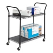 Safco Wire Utility Cart 5337BL (Black) ES3387