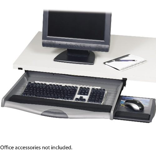 Safco Ergo Comfort Premium Underdesk Keyboard Drawer Engineersupply Safco Ergo Comfort Premium Underdesk Keyboard Drawer 2213 Es3644