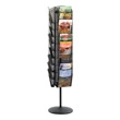 Safco Onyx Rotating Mesh Magazine Stand 5577BL (Black) ES3756