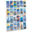 Safco Reveal 24 Pamphlet Display 5601CL ES6123