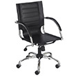 Safco Flaunt Managers Chair Black Leather (3456BL) ES8788