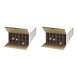 Safco "Tube Stor" KD Roll File Carton 3094 (2 per carton) ES882