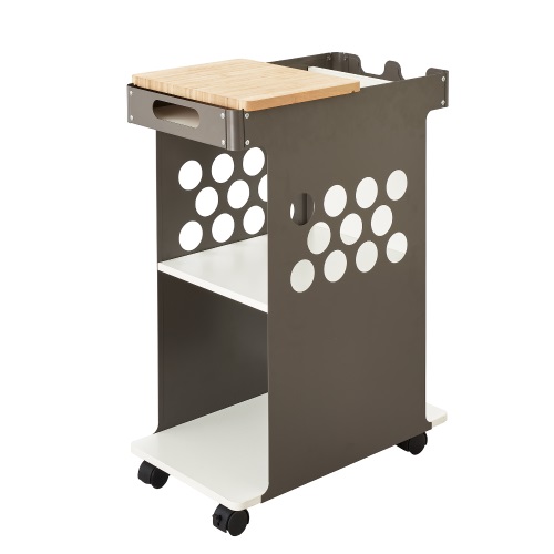 Safco Mini Rolling Storage Cart - 5209WH