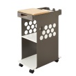 Safco Mini Rolling Storage Cart - 5209WH ES9235