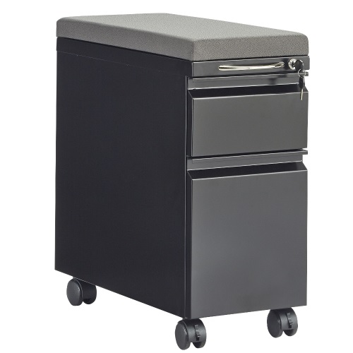  Safco Steel Mini Pedestal with Cushion (3 Colors Available)