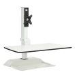 Safco Soar Electric Desktop Sit/Stand -Single Monitor Arm - 2192WH ES9239