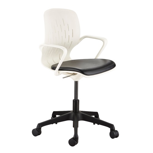 Safco Shell Desk Chair - White - 7013WH