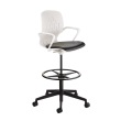 Safco Shell Extended Height Chair - White - 7014WH ES9244