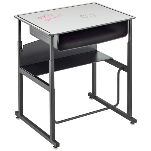 Safco Alphabetter 28 X 20 Height Adjustable Desk With Dry Erase