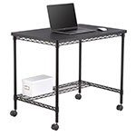 Safco Mobile Wire Desk - 5203BL ET10620