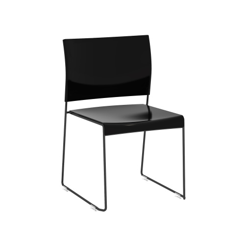  Safco Currant High Density Stack Chair - Set of 4 - (3 Colors Available)