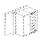 Safco ARC Rotary Wall Closure Strips, 5 Tier Letter - ARC2461WCS ET11940