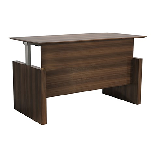 Safco Medina 72&quot; Height Adjustable Straight Front Desk - (5 Colors Available)