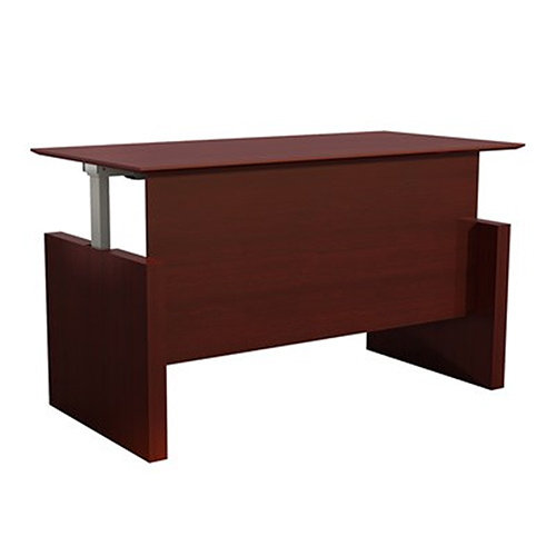 Safco Medina 72&quot; Height Adjustable Straight Front Desk - (5 Colors Available)