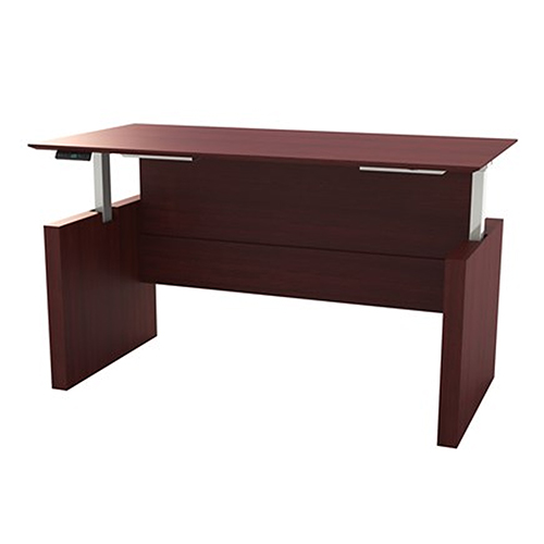 Safco Medina 72&quot; Height Adjustable Straight Front Desk - (5 Colors Available)