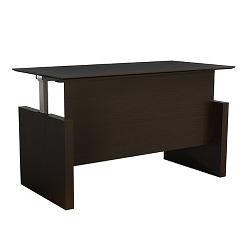 Safco Medina 72&quot; Height Adjustable Straight Front Desk - (5 Colors Available)