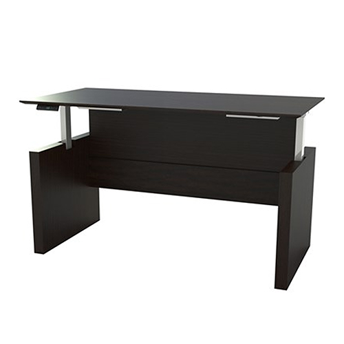 Safco Medina 72&quot; Height Adjustable Straight Front Desk - (5 Colors Available)