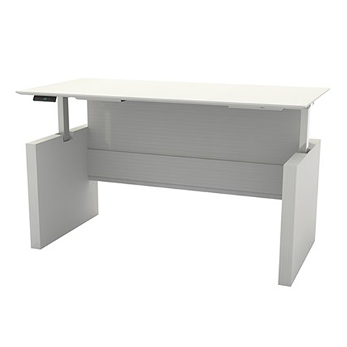  Safco Medina 72&quot; Height Adjustable Straight Front Desk - (5 Colors Available)