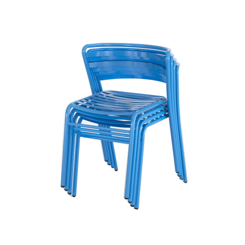 Photograph of Safco CoGo Steel Outdoor/Indoor Stack Chair - Set of 2 - (4 Colors Available)