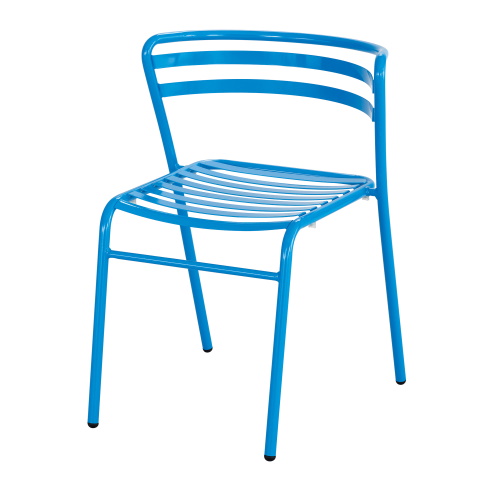 Photograph of Safco CoGo Steel Outdoor/Indoor Stack Chair - Set of 2 - (4 Colors Available)