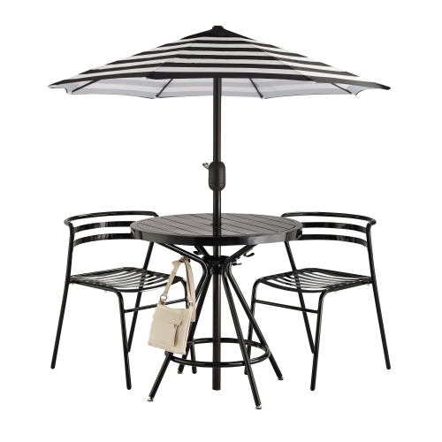Photograph of  Safco CoGo Steel Outdoor/Indoor 30" Round Table - (4 Colors Available)