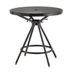 Safco CoGo Steel Outdoor/Indoor 30" Round Table - (4 Colors Available) ET11199