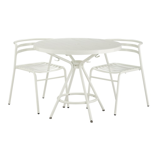 Photograph of the Safco CoGo Steel Outdoor/Indoor 36" Round Table - (4 Colors Available) 
